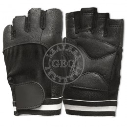 Men Power Sports Gym Fitness / Pakistan Factory Price / Leather Weight Lifting Gloves